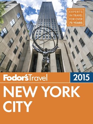 cover image of Fodor's New York City 2015